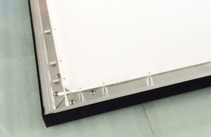 Sistema de gancho estable y fácil.