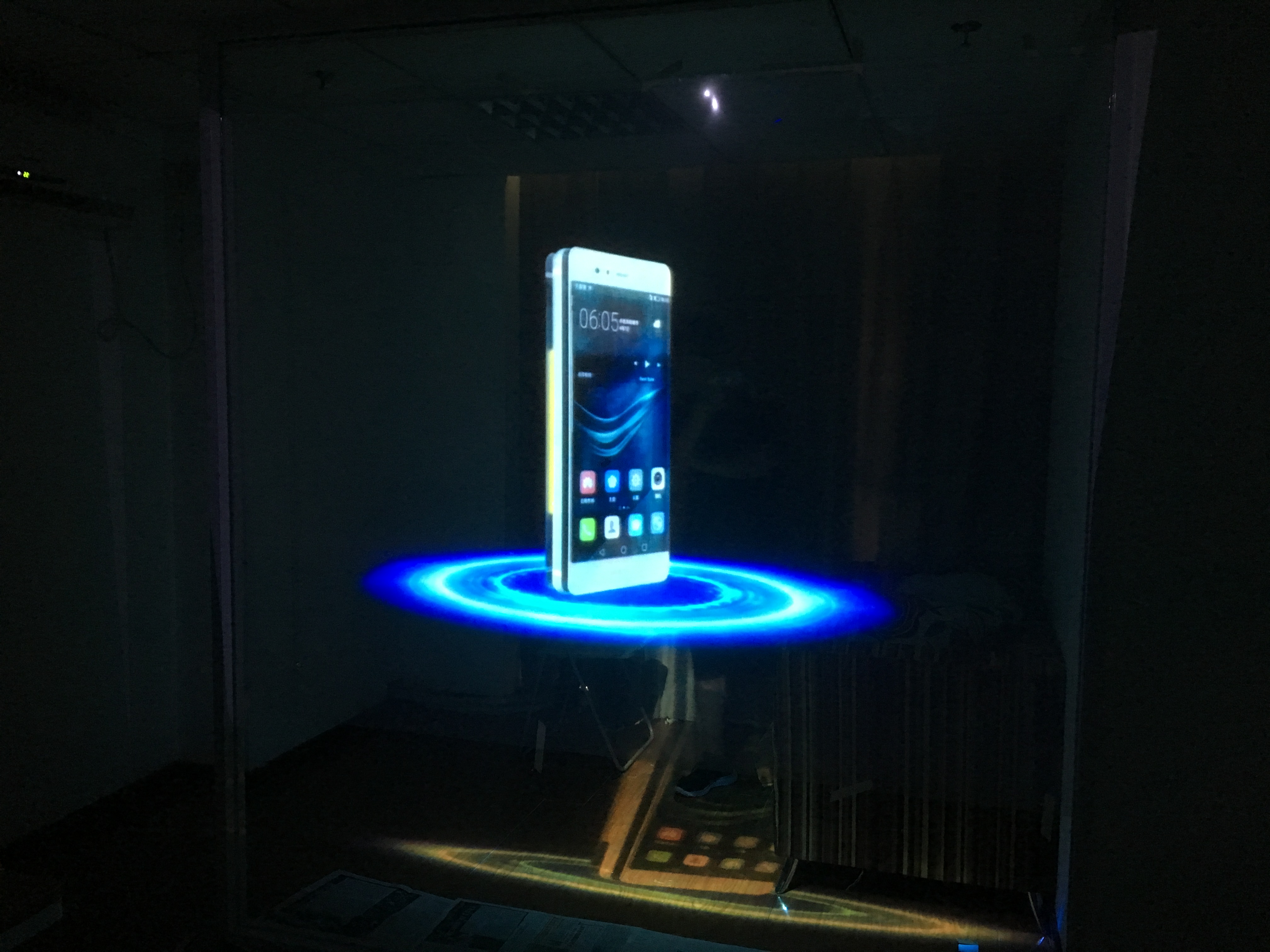 Pel&iacute;cula de proyecci&oacute;n hologr&aacute;fica