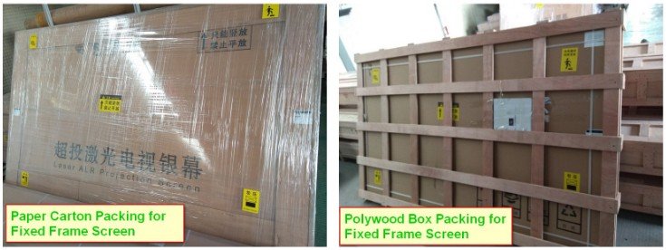 Paquete de pantalla del proyector Fresnel